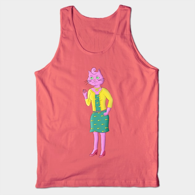 Look What the Me Dragged In (BoJack Horseman) Tank Top by Sylverstone Khandr